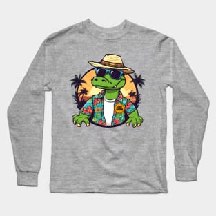 Funny vacation Later Gator cool tourist alligator Frit-Tees Long Sleeve T-Shirt